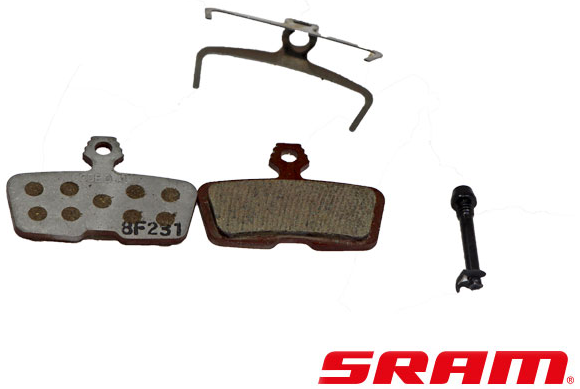 SRAM SET FIBRA FRENO CODE 2011+/GUI RE ORG/AL