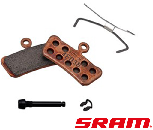 SRAM SET FIBRA FRENO SINTE/ACERO GUI/G2