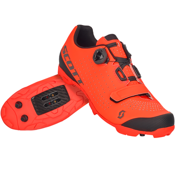ZAPATOS MTB SCOTT VERTEC BOA NARANJA/NEGRO 42