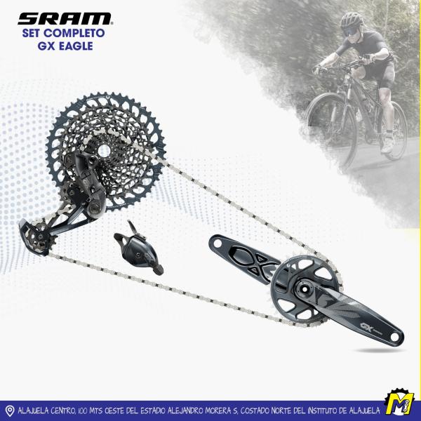 SET COMPLETO SR GX EAGLE DUB BO GRIS LUNAR (10-52T) (G2)