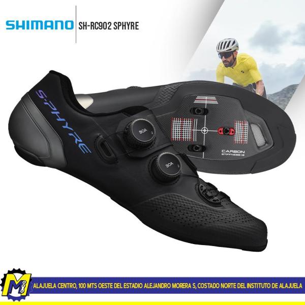 ZAPATOS SHIMANO SPHYRE RC902 RUTA #45 SH NEGRO