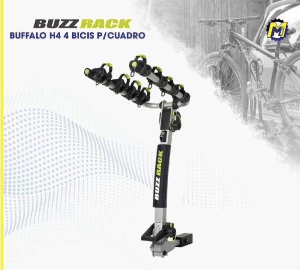 PORTABICICLETAS BUZZ RACK BUFFALO H4 4 BICIS CUADRO BC-13823-4AF