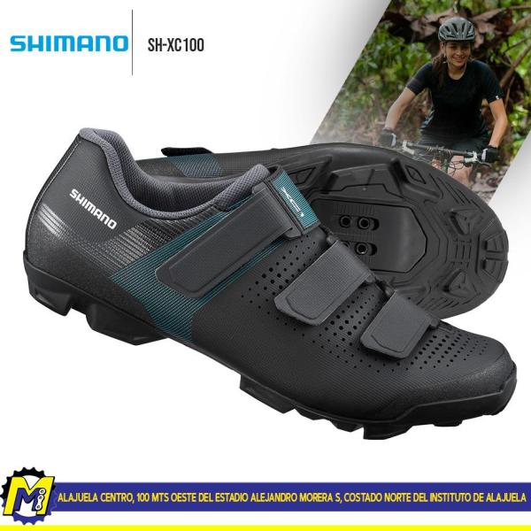 ZAPATOS MTB MUJER #39 MOD: SH-XC100 NEGRO SHIMANO