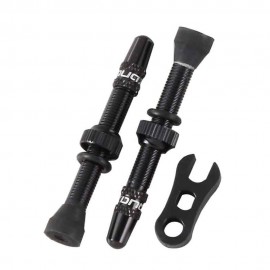 QUAXAR - VALVULAS TUBULARES 45MM NEGRA 3.80G