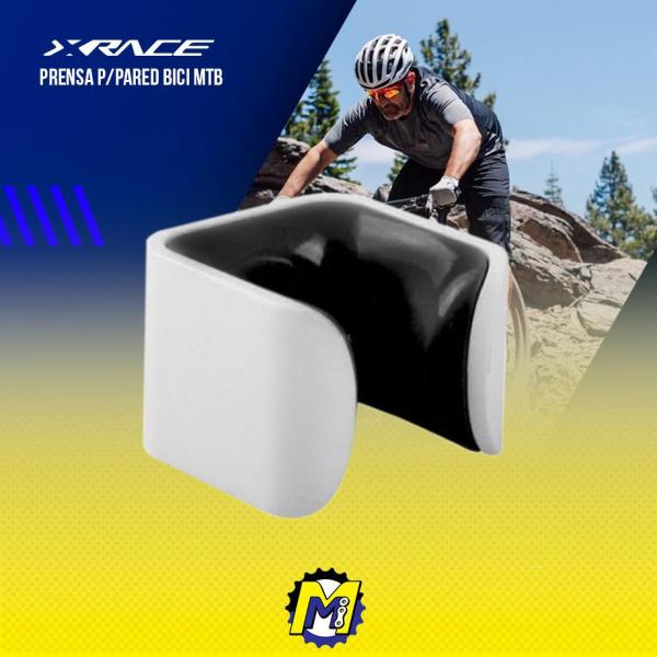PRENSA PARED X-RACE MTB PARA BICICLETA, NEGRO
