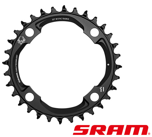 PLATO SRAM X-SYNC 2 32T EAGLE 104BCD 12V ALUM NG