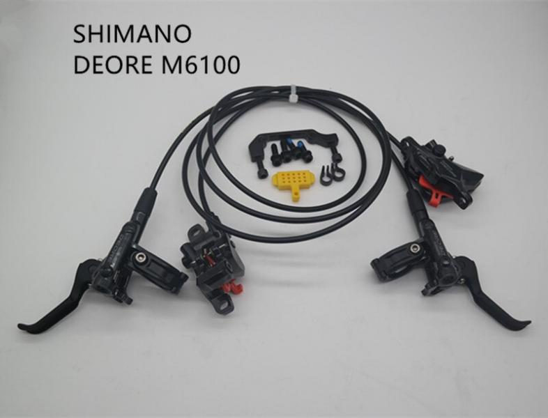 SET FRENO HIDRAULICOS DEORE 2 PISTONES M6100