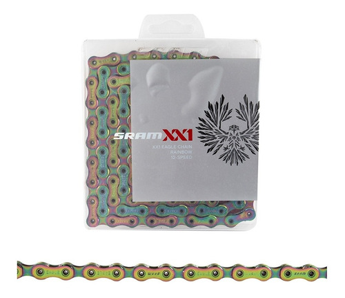 SRAM CADENA PCXX1 EAGLE 12V 126L POWERLOCK TORNASOL