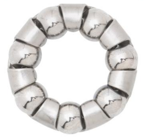 [37-008] BALINERA DE EJE DELANTERO 3/16X7 TAIWAN