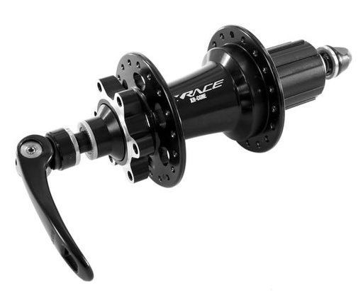 [BR01426-091] BOCINA TRASERA CASSETTE 32H MTB P/SHIMANO NEGRA 9/10/11/12VEL X-RACE KT-MQ5R 5.2X135M