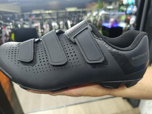[65-298-1] ZAPATOS MTB #39 MOD: SH-XC100 NEGRO SHIMANO