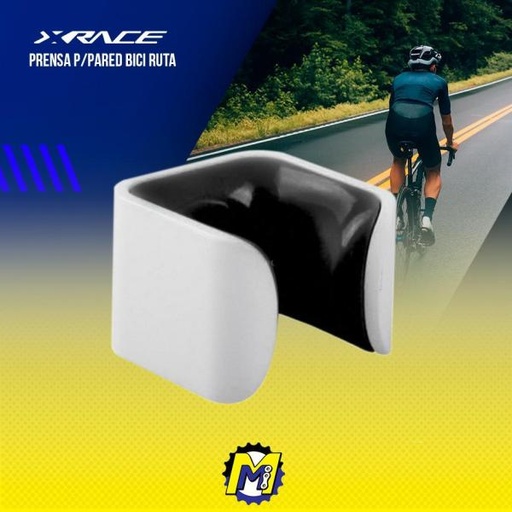 [BA06100-071] PRENSA PARED X-RACE RUTA PARA BICICLETA, NEGRO