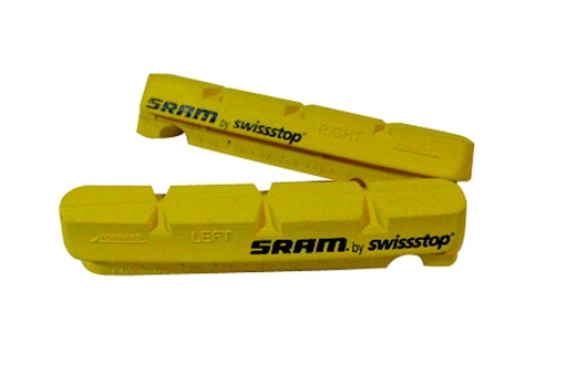 [8038026] SRAM PAR ZAPATA (REP) ARO CARBON ALUMINIO- AMARILLAS (11.5115.000.010)
