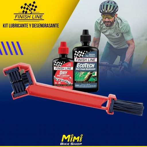 [G70001101] KIT FINISH LINE STARTER  ACEITE DESENGRASANTE CEPILLO