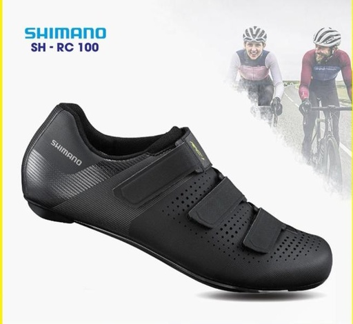 [65-196-2] ZAPATOS RUTA #41 MOD: SH-RC100 NEGRO SHIMANO