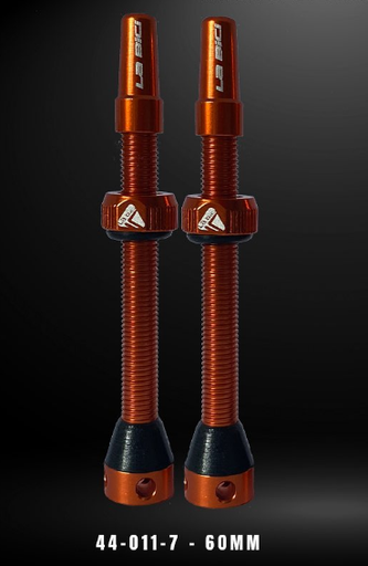[44-011-7] VALVULA TUBULAR MTB LABICI 60MM (2PCS) ANARANJADA